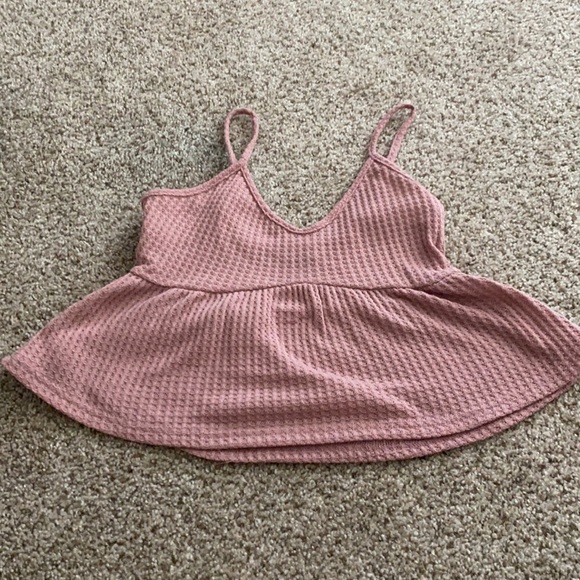 SHEIN Tops - Waffle tank top